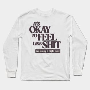 Feelings Long Sleeve T-Shirt